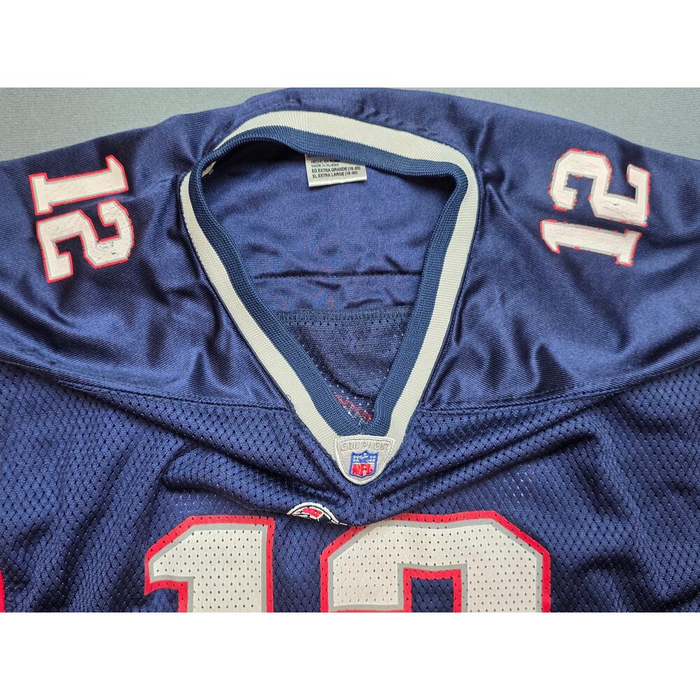 Nike Tom Brady #12 New England Patriots Youth Jersey Navy Size XL NFL - Picture 5 of 10